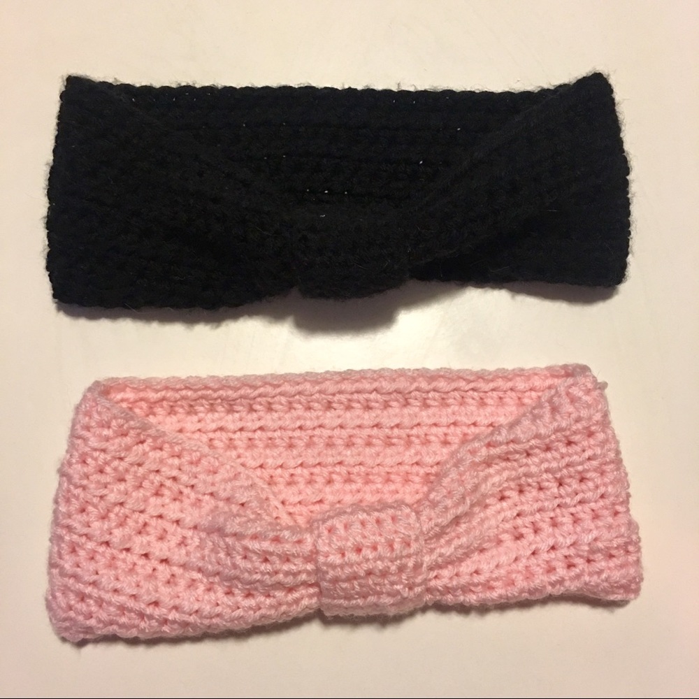 Handmade Knit Turban Headband Bundle